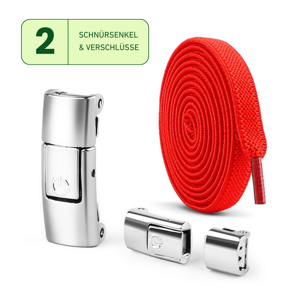 Elastische No-Tie-Schnürsenkel – Einfach reinschlüpfen & losgehen