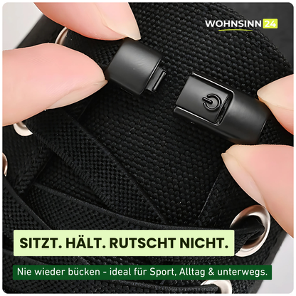 Elastische No-Tie-Schnürsenkel – Einfach reinschlüpfen & losgehen
