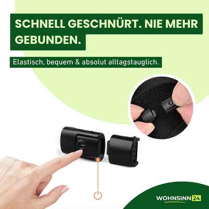 Elastische No-Tie-Schnürsenkel – Einfach reinschlüpfen & losgehen