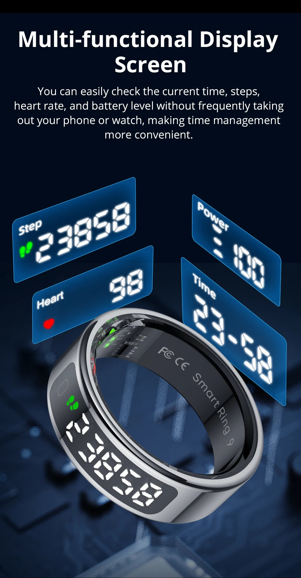 Fitness-Tracking & Stil in Einem (Modell 2026) - Dein Gesundheitsmanager am Finger