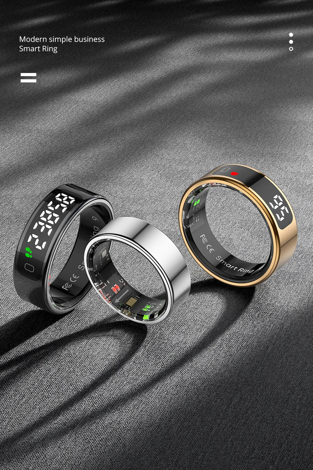 Fitness-Tracking & Stil in Einem (Modell 2026) - Dein Gesundheitsmanager am Finger