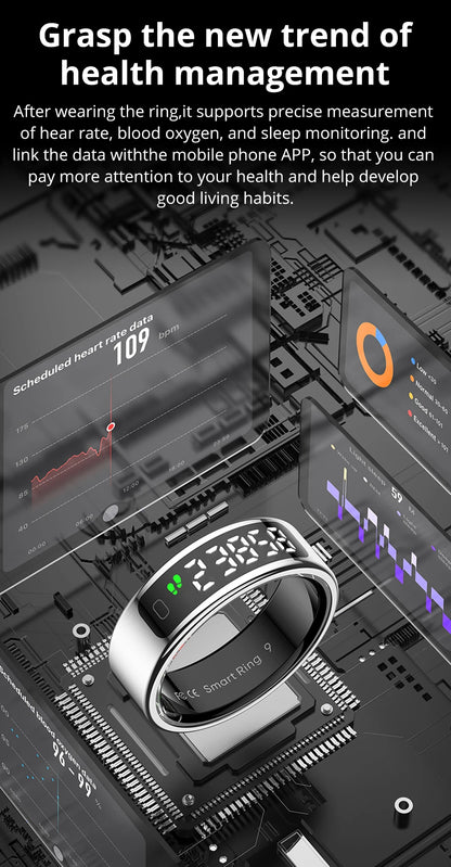 Fitness-Tracking & Stil in Einem (Modell 2026) - Dein Gesundheitsmanager am Finger