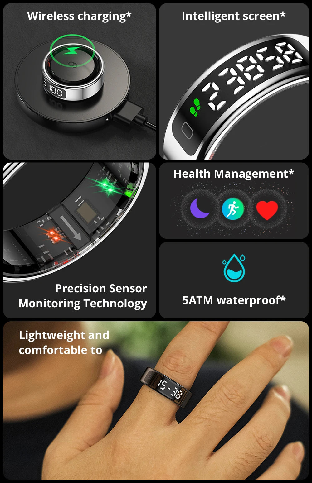 Fitness-Tracking & Stil in Einem (Modell 2026) - Dein Gesundheitsmanager am Finger