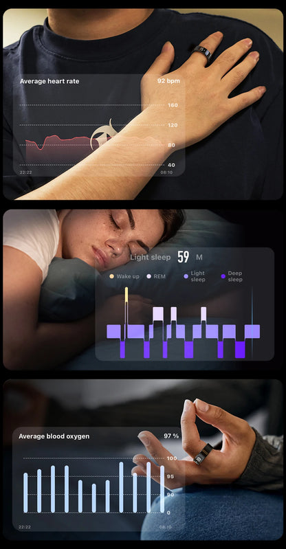 Fitness-Tracking & Stil in Einem (Modell 2026) - Dein Gesundheitsmanager am Finger