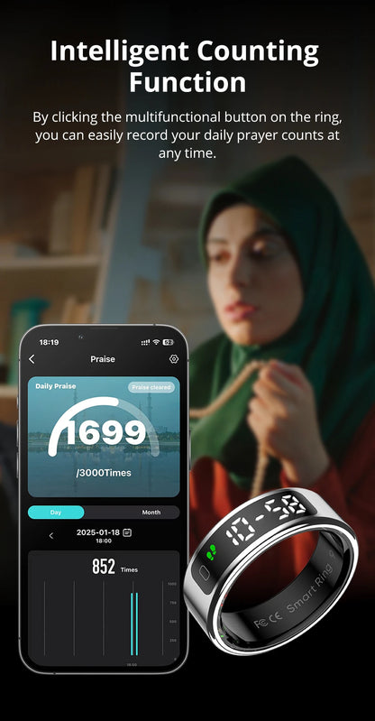 Fitness-Tracking & Stil in Einem (Modell 2026) - Dein Gesundheitsmanager am Finger