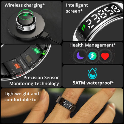 Fitness-Tracking & Stil in Einem (Modell 2026) - Dein Gesundheitsmanager am Finger