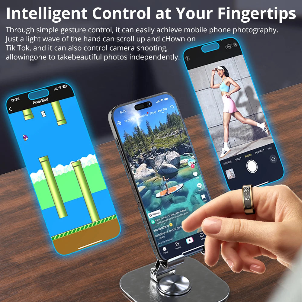 Fitness-Tracking & Stil in Einem (Modell 2026) - Dein Gesundheitsmanager am Finger